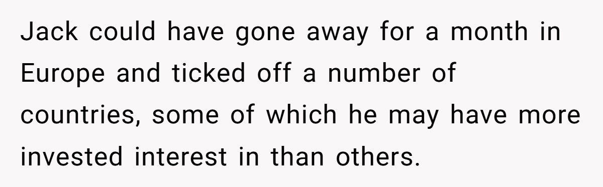 Man Shuts Down Colleague’s 150-Country Travel Story, Tells Him It’s Just His Rich Parents’ Money