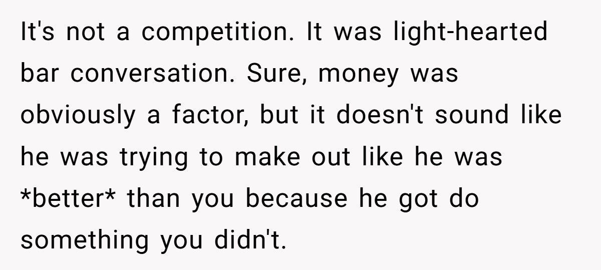 Man Shuts Down Colleague’s 150-Country Travel Story, Tells Him It’s Just His Rich Parents’ Money