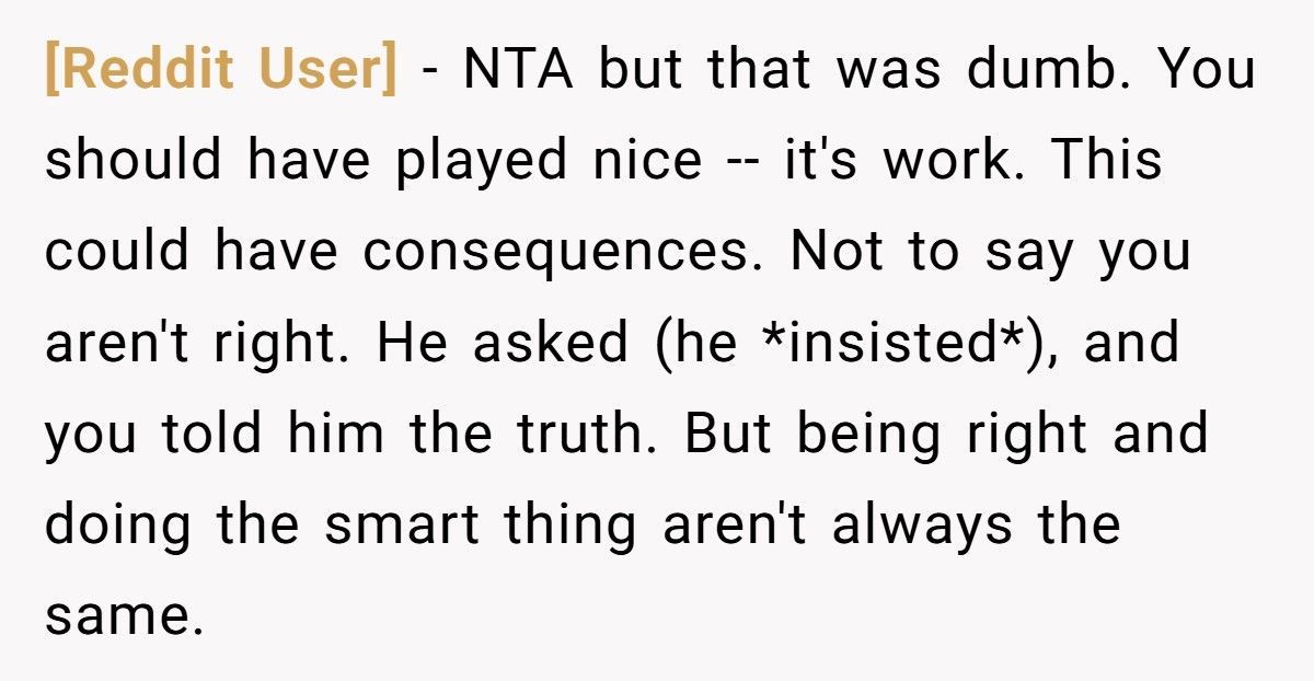 Man Shuts Down Colleague’s 150-Country Travel Story, Tells Him It’s Just His Rich Parents’ Money