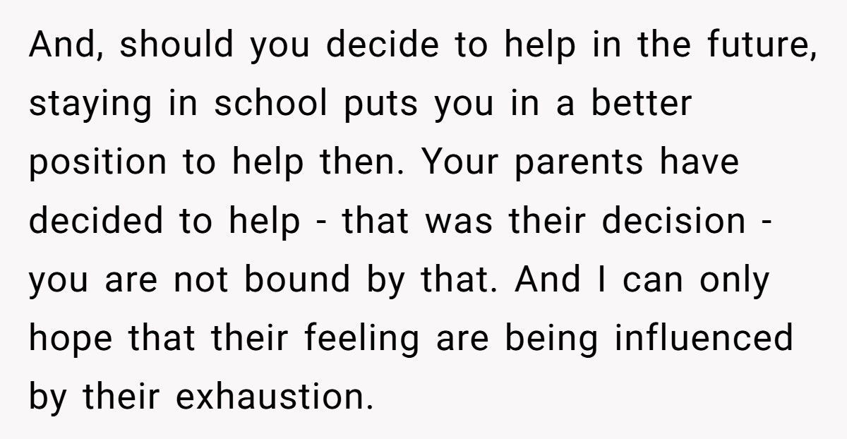 Man Pressured His Wife Into Keeping Disabled Baby, Now Demands His Sister Give Up School To Help