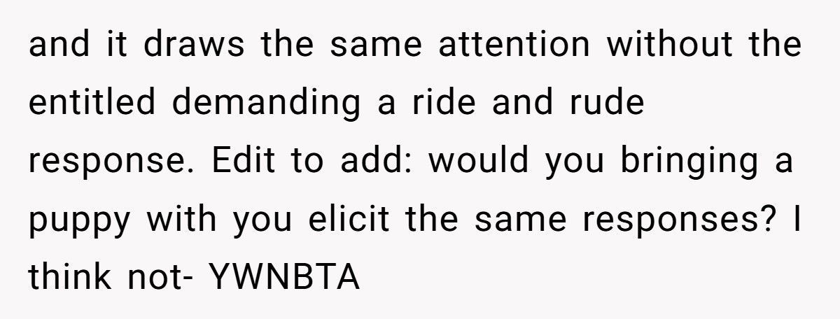 Mom Lets Daughter Ride Pony To School, Gets Accused Of “Showing Off”