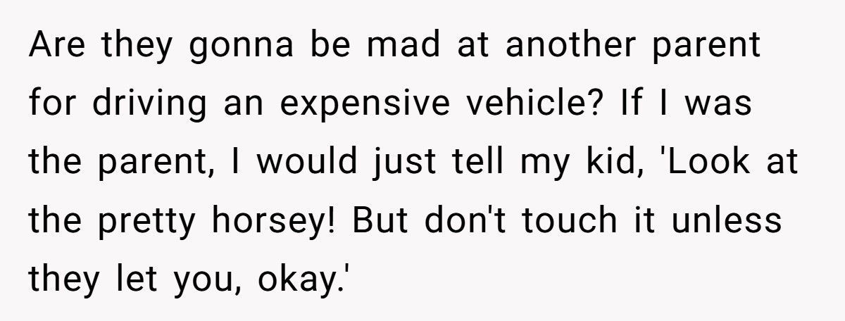 Mom Lets Daughter Ride Pony To School, Gets Accused Of “Showing Off”