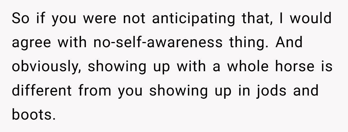 Mom Lets Daughter Ride Pony To School, Gets Accused Of “Showing Off”