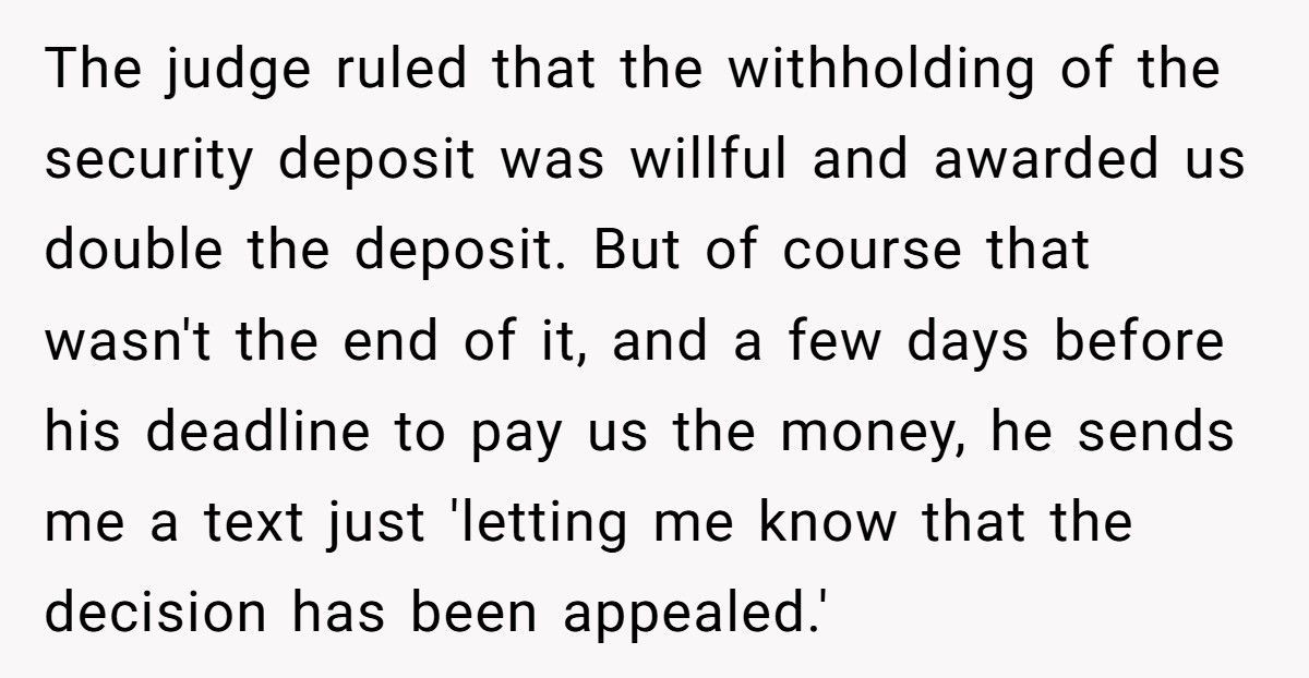 Ex-Landlord Threatens Court, Gets Dragged There Instead And Loses