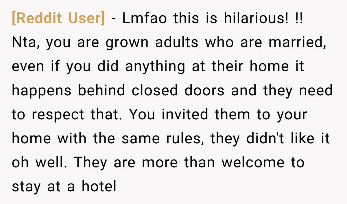 Parents Call Daughter A Brat After She Forces Them To Sleep In Separate Rooms