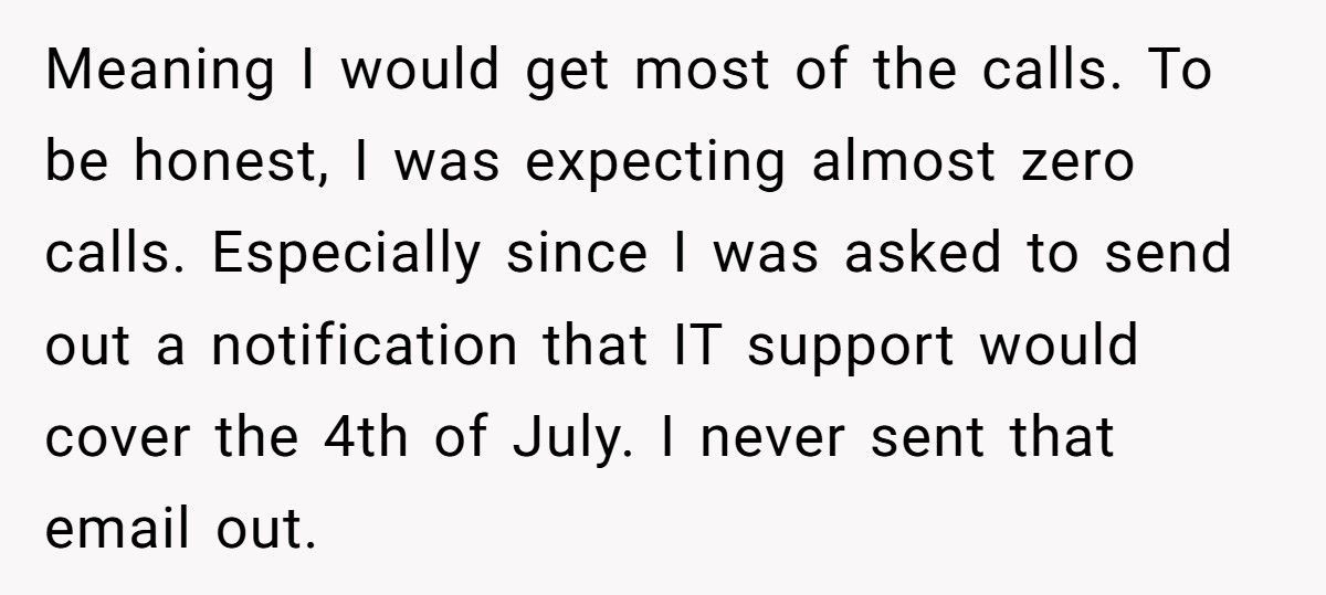 Manager Demands IT Work On July 4th, So IT Throws The Most Expensive Party In Company History