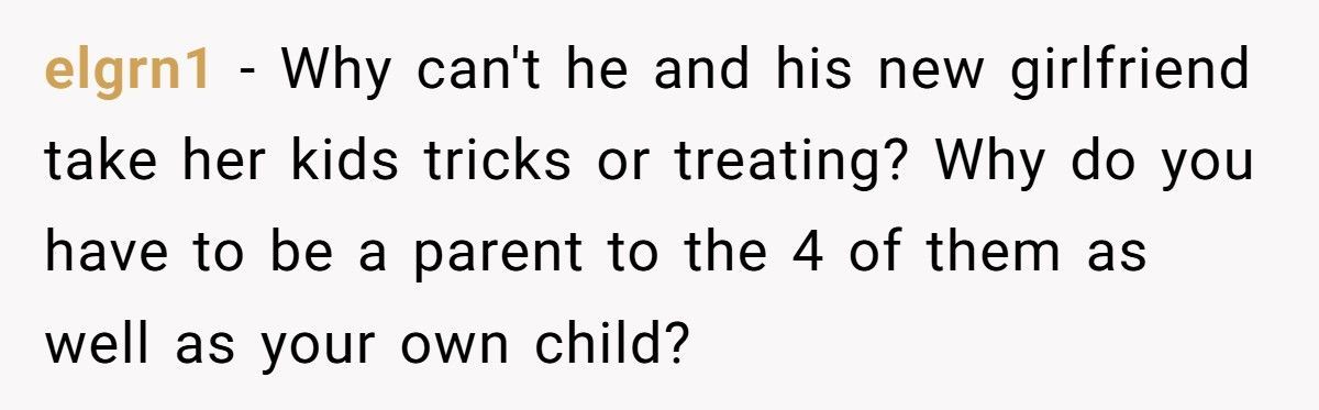 Divorced Mom Refuses To Let Ex Bring His New Girlfriend And Her Kids To Halloween Event