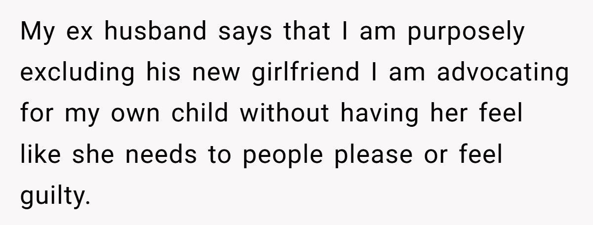 Divorced Mom Refuses To Let Ex Bring His New Girlfriend And Her Kids To Halloween Event