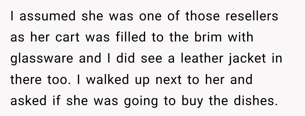 Reseller Freaks Out When Shopper Buys Items She Left Behind At Thrift Store