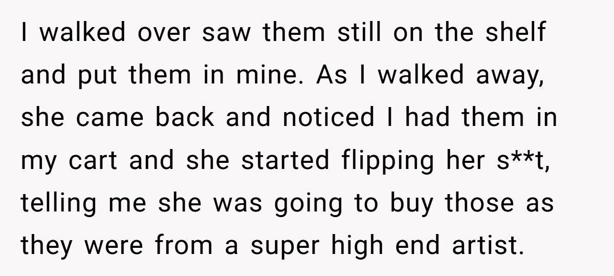 Reseller Freaks Out When Shopper Buys Items She Left Behind At Thrift Store