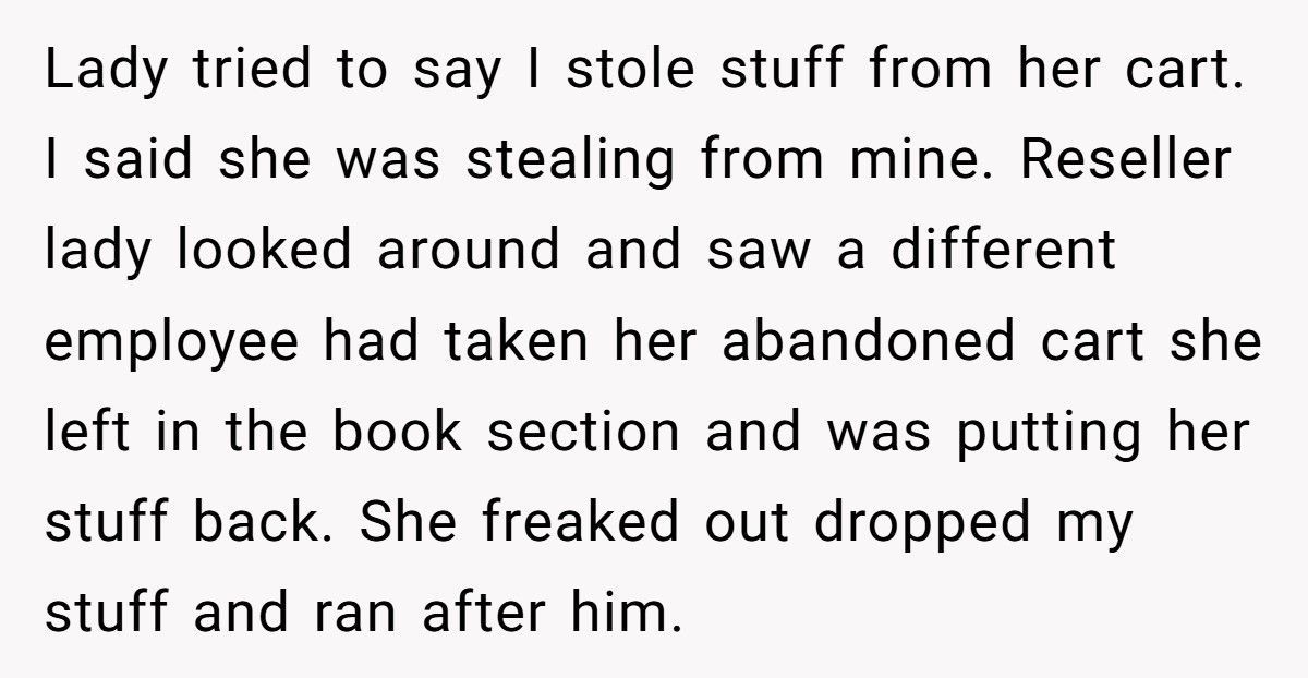 Reseller Freaks Out When Shopper Buys Items She Left Behind At Thrift Store