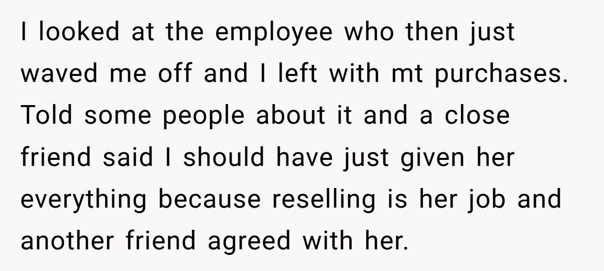 Reseller Freaks Out When Shopper Buys Items She Left Behind At Thrift Store