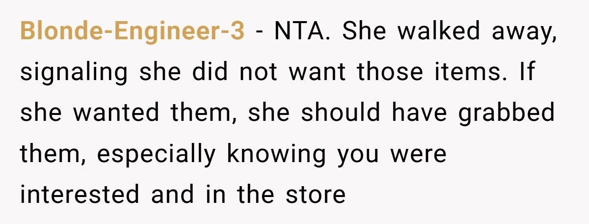 Reseller Freaks Out When Shopper Buys Items She Left Behind At Thrift Store