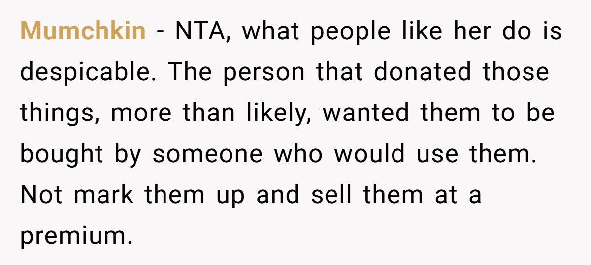 Reseller Freaks Out When Shopper Buys Items She Left Behind At Thrift Store Reseller Freaks Out When Shopper Buys Items She Left Behind At Thrift Store