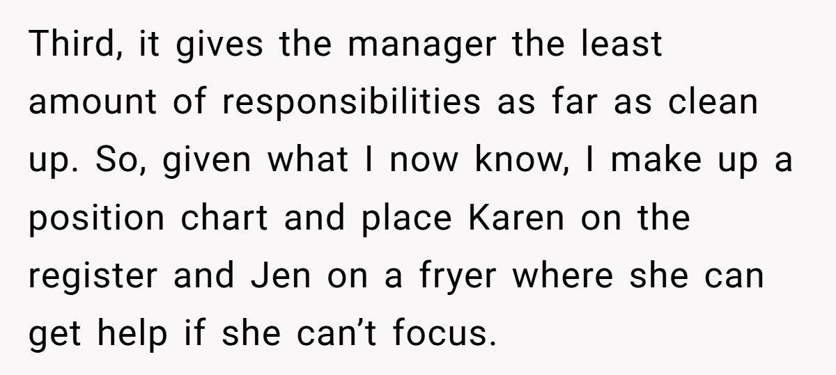 Fast Food Boss Refuses To Do Her Job, Team Lets Her Fail Spectacularly