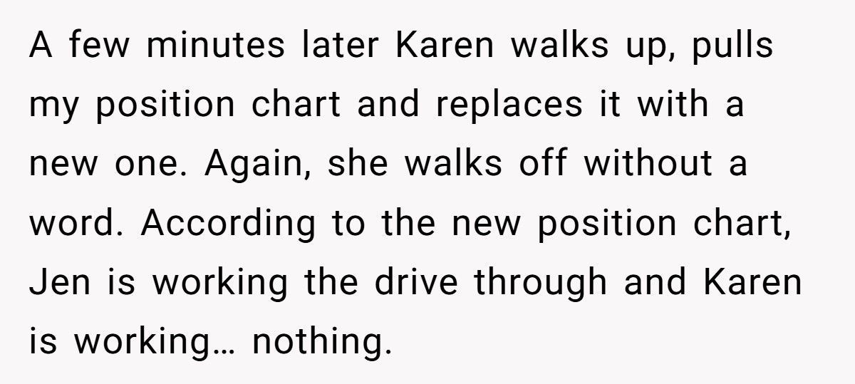 Fast Food Boss Refuses To Do Her Job, Team Lets Her Fail Spectacularly