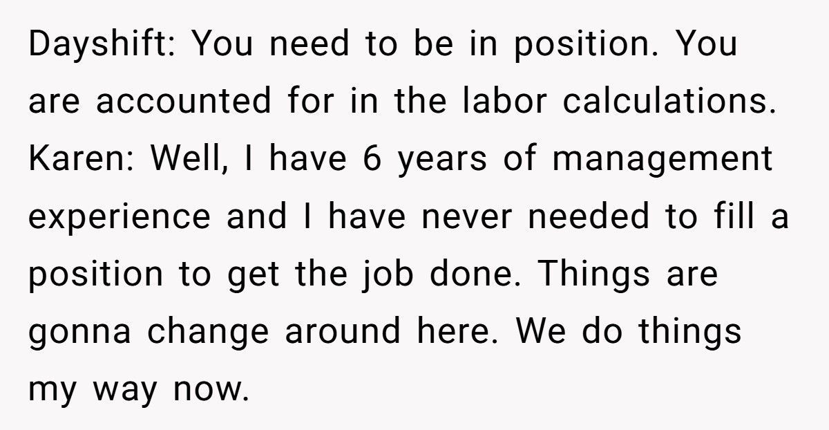 Fast Food Boss Refuses To Do Her Job, Team Lets Her Fail Spectacularly