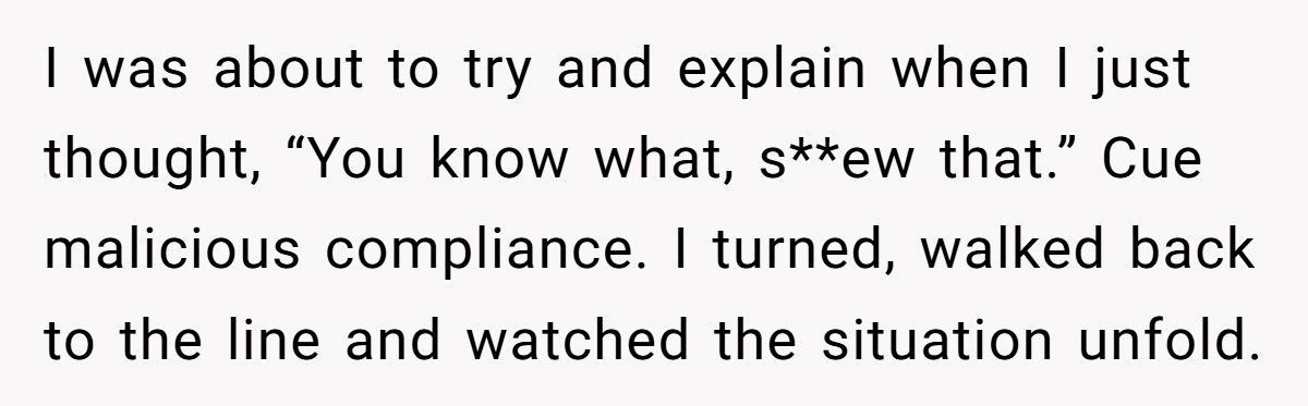 Fast Food Boss Refuses To Do Her Job, Team Lets Her Fail Spectacularly