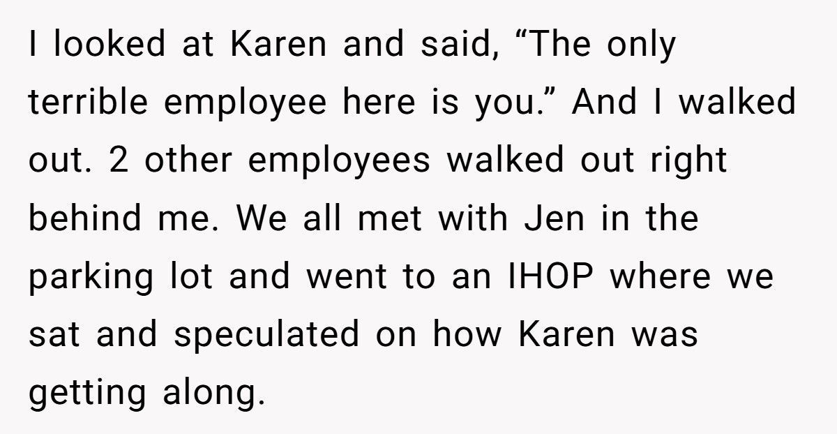 Fast Food Boss Refuses To Do Her Job, Team Lets Her Fail Spectacularly