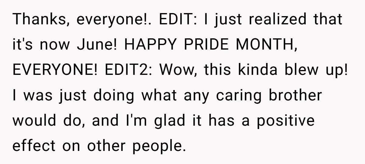 Brother Finds Out Sibling’s Secret Relationship, But Should He Bring It Up?