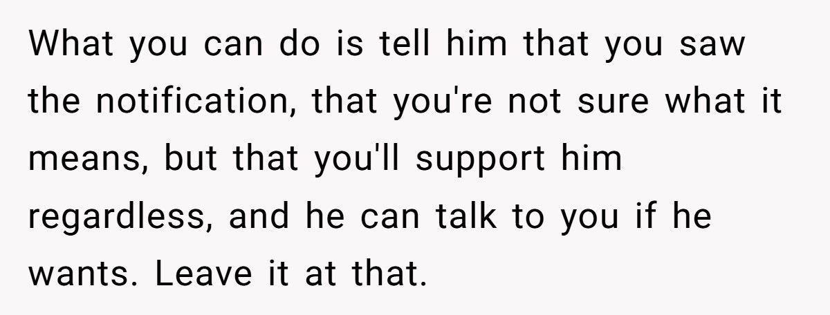 Brother Finds Out Sibling’s Secret Relationship, But Should He Bring It Up?