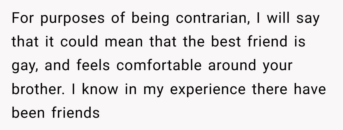 Brother Finds Out Sibling’s Secret Relationship, But Should He Bring It Up?