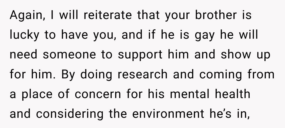 Brother Finds Out Sibling’s Secret Relationship, But Should He Bring It Up?