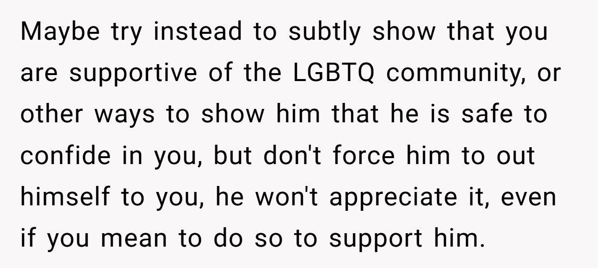 Brother Finds Out Sibling’s Secret Relationship, But Should He Bring It Up?