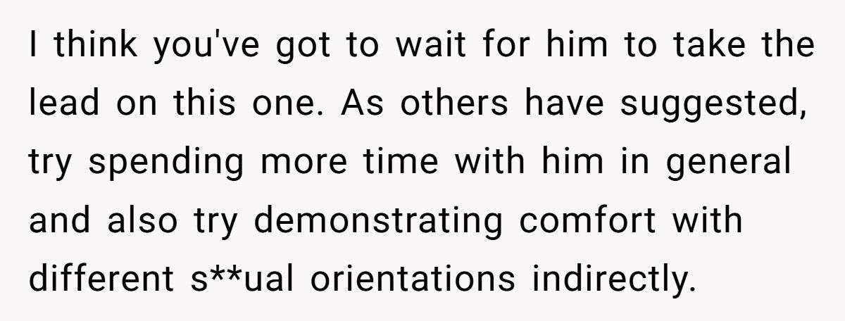 Brother Finds Out Sibling’s Secret Relationship, But Should He Bring It Up?