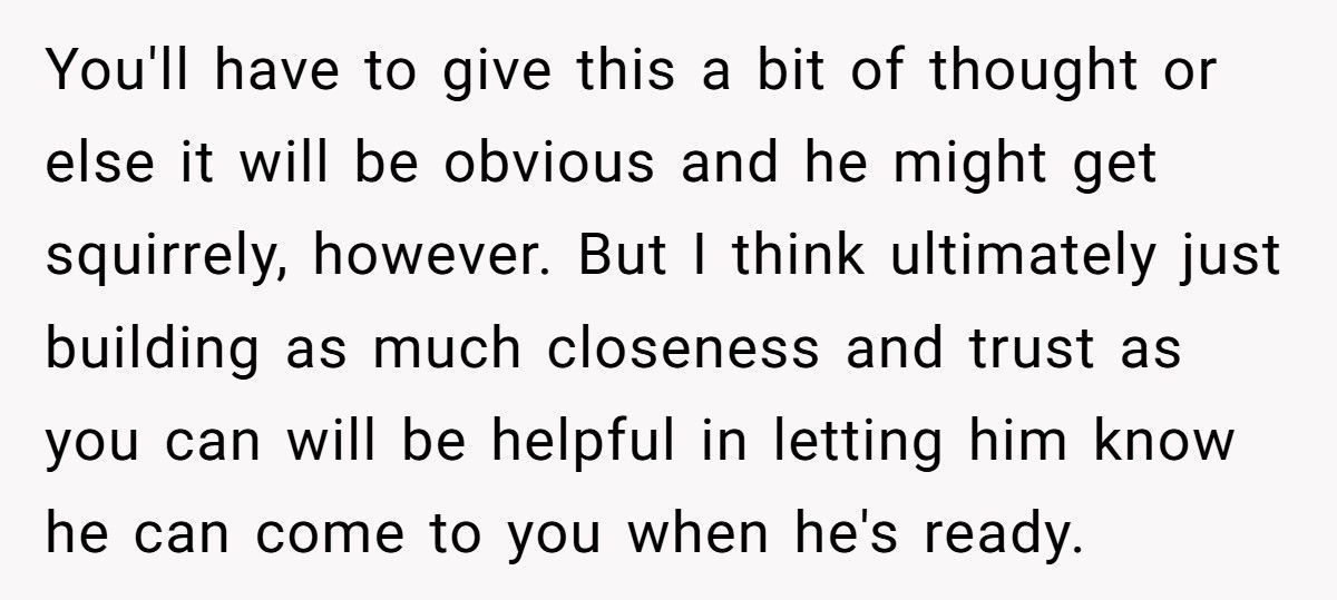 Brother Finds Out Sibling’s Secret Relationship, But Should He Bring It Up?