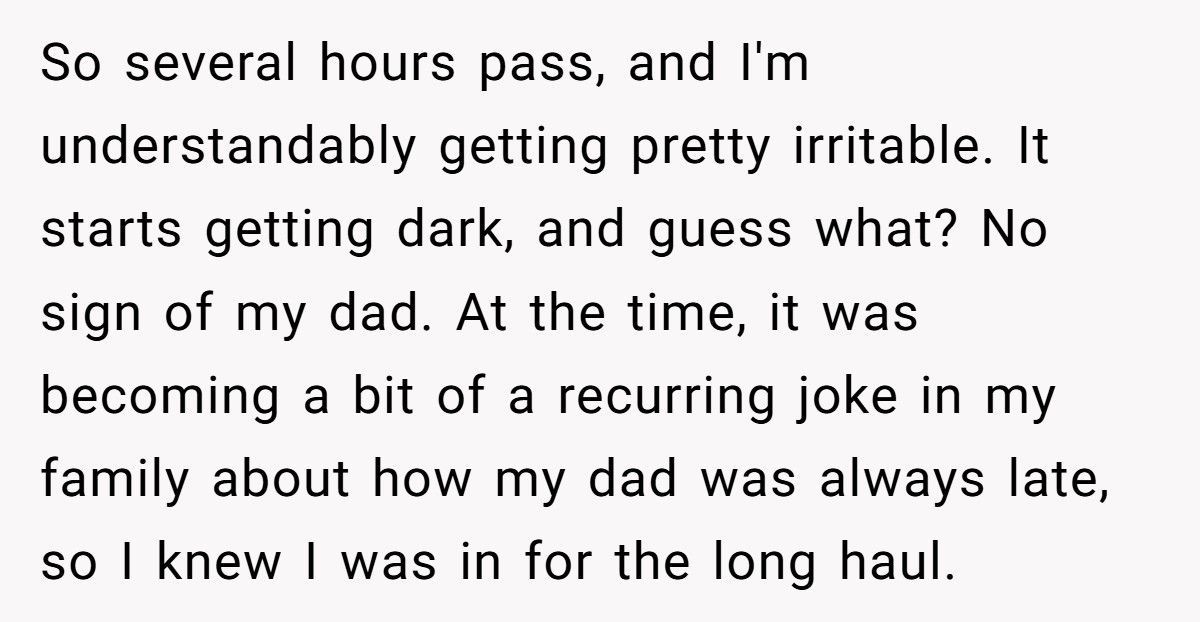 Dad Learns A Lesson After His Son Maliciously Complies With “At Dark” Pickup