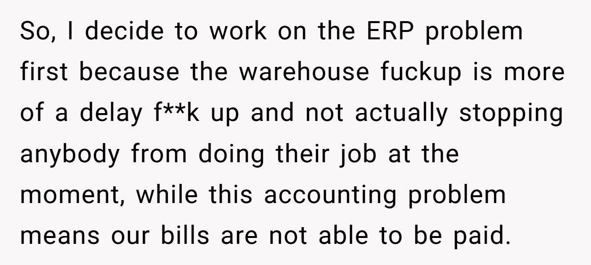 Boss Tells Employee To “Stick To Job Title”, Chaos Ensues When No One Gets Paid