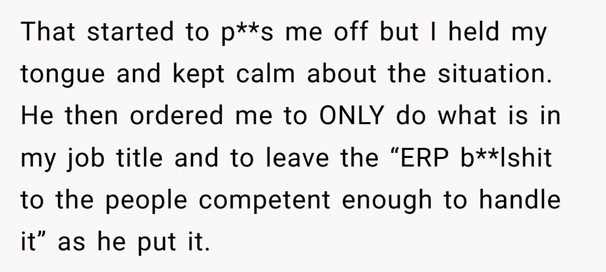 Boss Tells Employee To “Stick To Job Title”, Chaos Ensues When No One Gets Paid