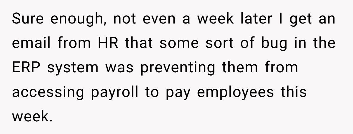 Boss Tells Employee To “Stick To Job Title”, Chaos Ensues When No One Gets Paid
