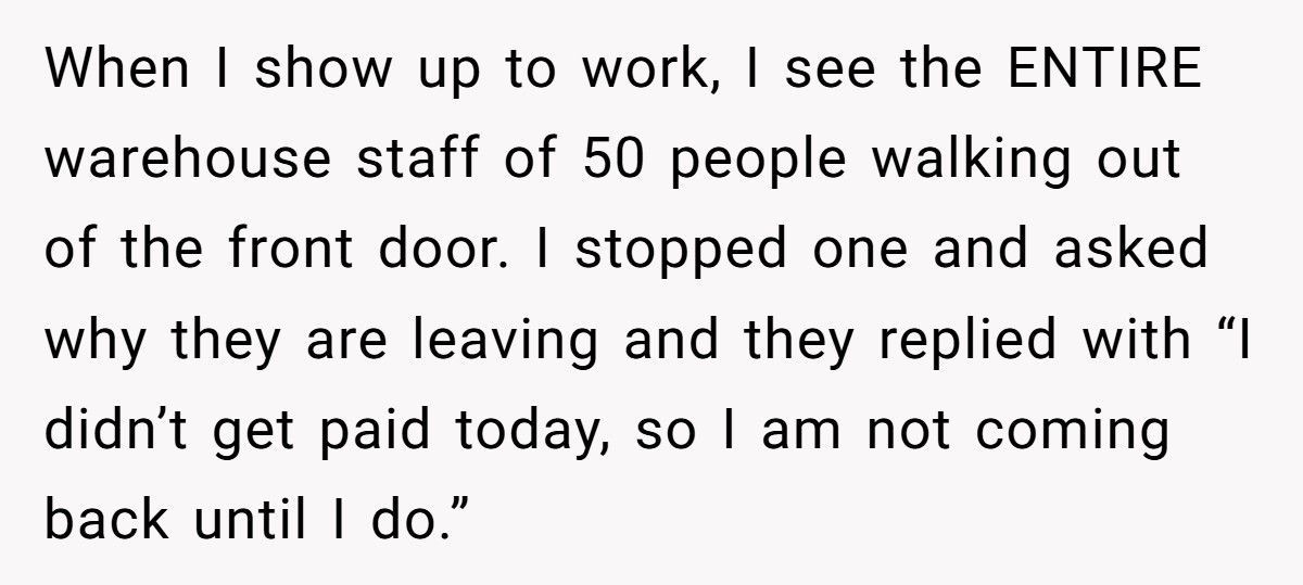 Boss Tells Employee To “Stick To Job Title”, Chaos Ensues When No One Gets Paid