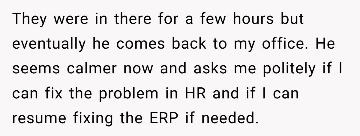 Boss Tells Employee To “Stick To Job Title”, Chaos Ensues When No One Gets Paid