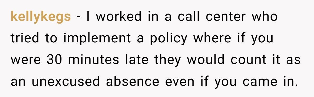Boss Docks 15 Minutes For Being 1 Minute Late, Then Gets Mad When Worker Refuses Free Labor