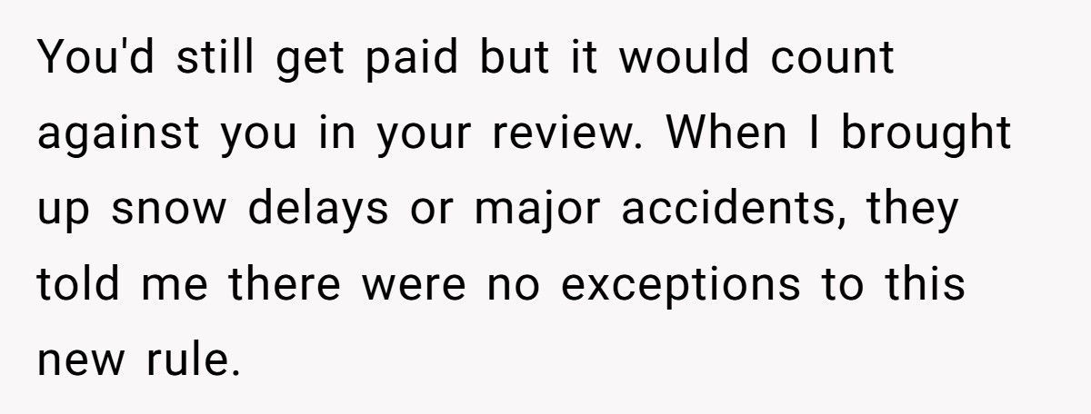 Boss Docks 15 Minutes For Being 1 Minute Late, Then Gets Mad When Worker Refuses Free Labor
