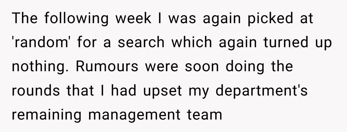 Boss Keeps Picking Her For Random Checks, So She Makes Him Dig Through Her Period Underwear