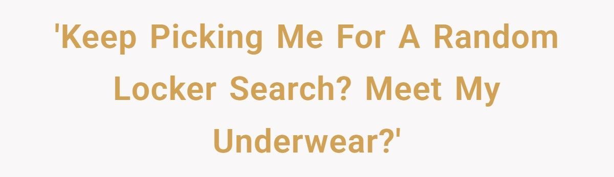 Boss Keeps Picking Her For Random Checks, So She Makes Him Dig Through Her Period Underwear