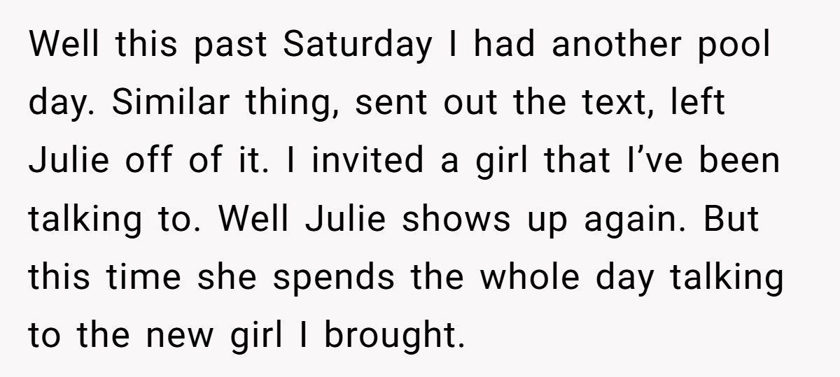 Guy Bans Girl From Pool Parties After She Rejected Him, Friend Group Calls Him Petty