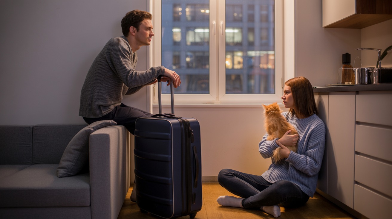 Wife Refuses To Leave Her Home With Her Kitten For In-Laws Who Hate Cats