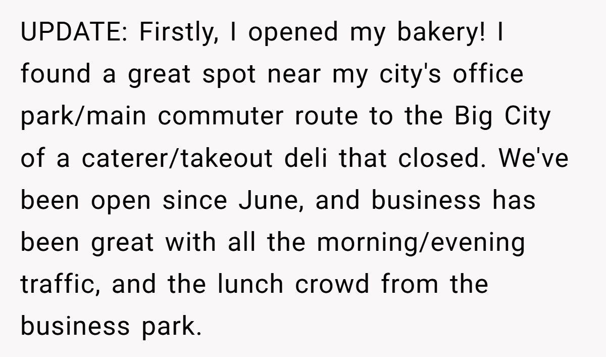 Baker Cousin Calls Them A “Sellout” After They Turns Grandma’s Secret Recipe Into A Business