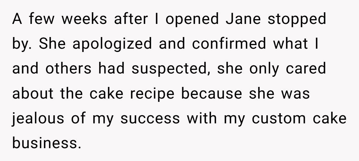 Baker Cousin Calls Them A “Sellout” After They Turns Grandma’s Secret Recipe Into A Business