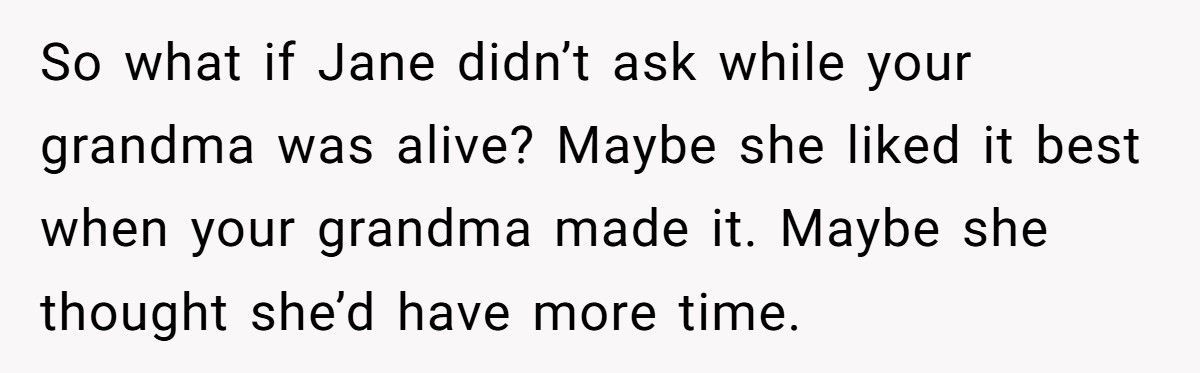 Baker Cousin Calls Them A “Sellout” After They Turns Grandma’s Secret Recipe Into A Business