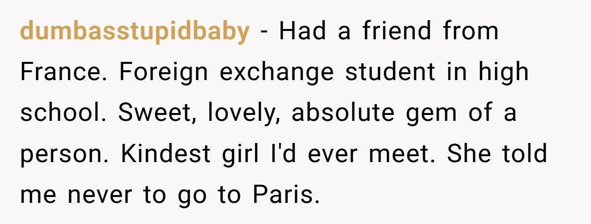 French Clerk Refuses To Sell To “The American”, Then Regrets It When Her Husband Shows Up