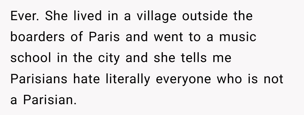 French Clerk Refuses To Sell To “The American”, Then Regrets It When Her Husband Shows Up