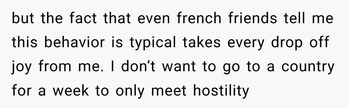 French Clerk Refuses To Sell To “The American”, Then Regrets It When Her Husband Shows Up