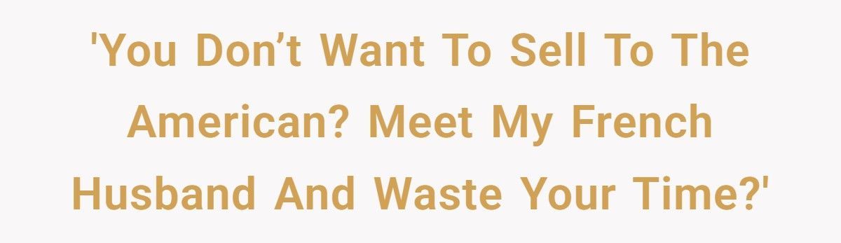 French Clerk Refuses To Sell To “The American”, Then Regrets It When Her Husband Shows Up