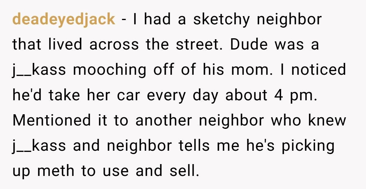 Man Installs Camera After Car Damage, Neighbour Sells House Within A Week